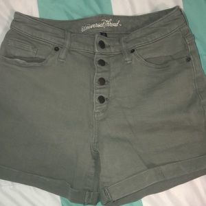 Universal thread olive shorts